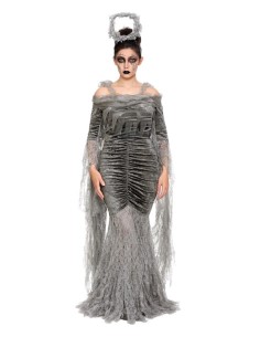 Fantasia de Anjo Negro de alta qualidade, ideal para carnaval, festas temáticas e eventos especiais.